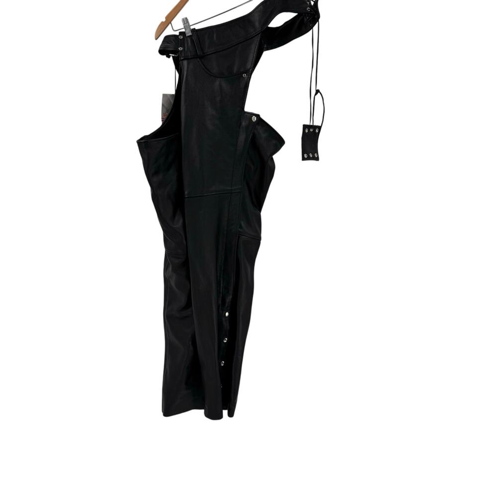 NWT Milwaukee Leather Black leather chaps